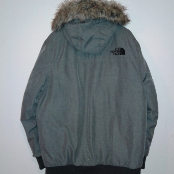 The North Face Gotham II 550 DryVent Down Parka Jacket small Gray TNF S puffer - Picture 4 of 14